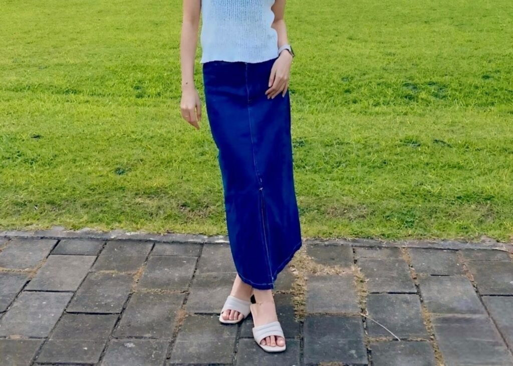 05. Alia Denim Skirt